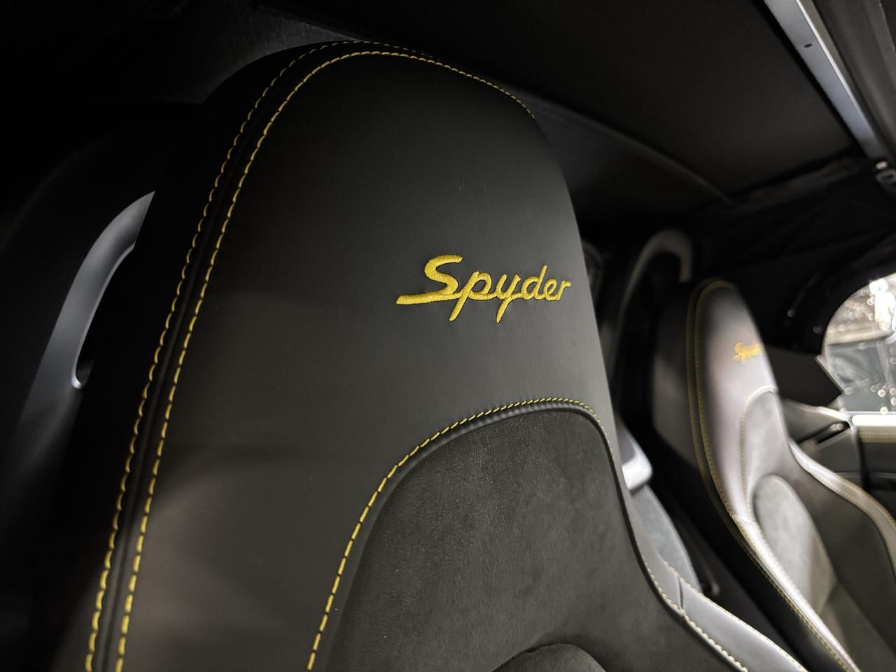 2021 Porsche 718 Spyder Roadster|NOLUXTAX|PDK|ALCANTARA|YELLOWSTITCH|CHRON Photo