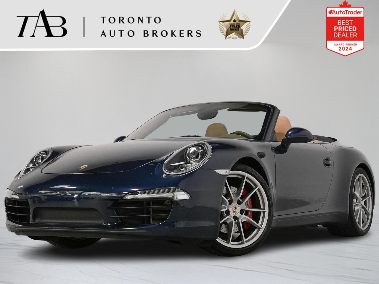 2013 Porsche 911 S | CONVERTIBLE | PREMIUM PLUS | BURMESTER | 20 IN Photo0
