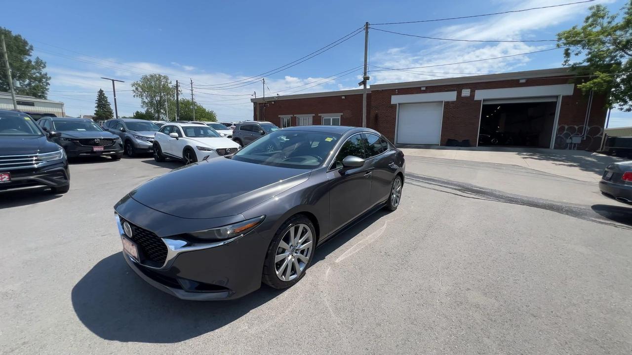 2020 Mazda MAZDA3 GT | LOW KMS!| HTD LEATHER| SUNROOF| CRAPLAY | HUD Photo