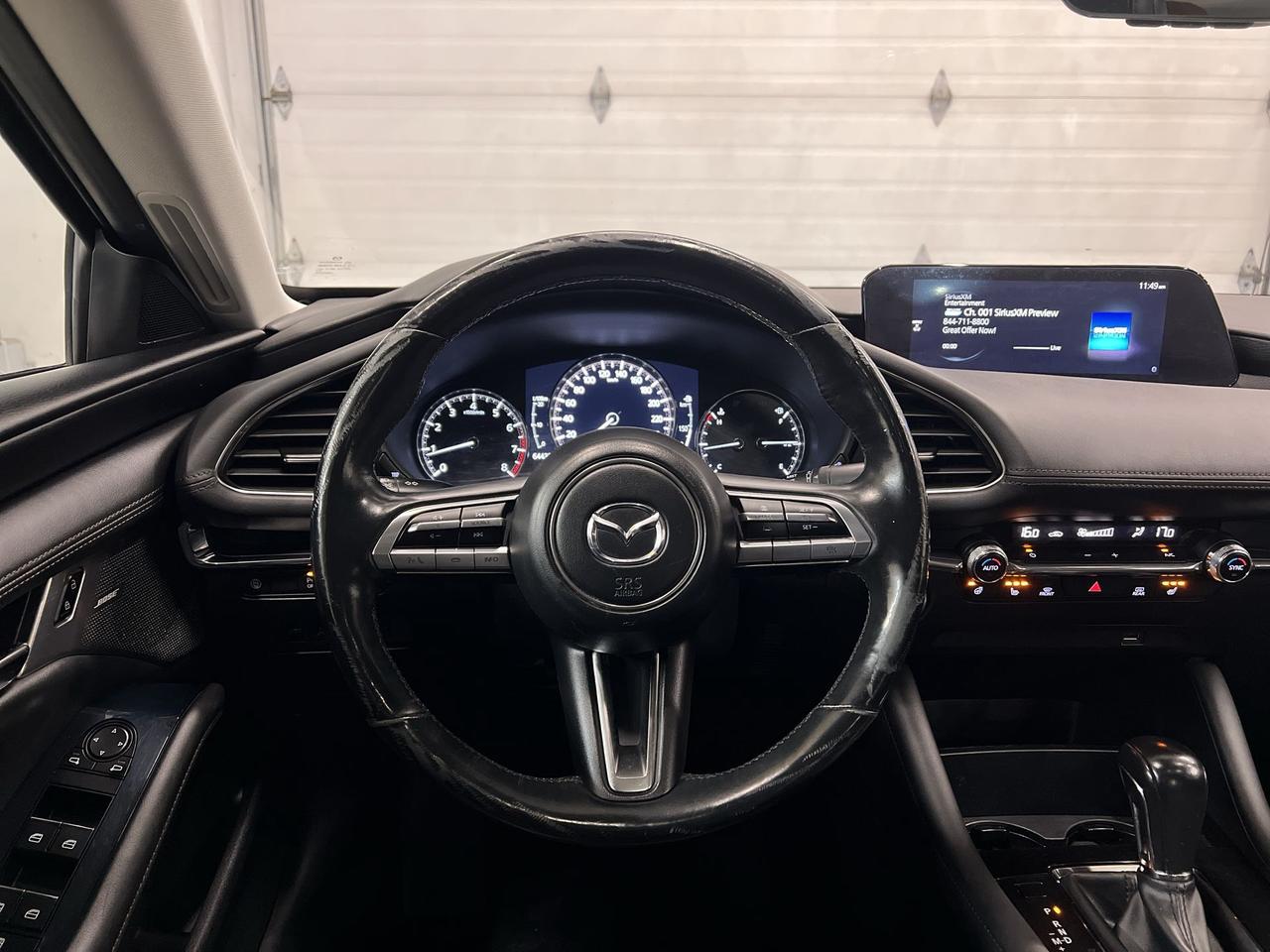 2020 Mazda MAZDA3 GT | LOW KMS!| HTD LEATHER| SUNROOF| CRAPLAY | HUD Photo
