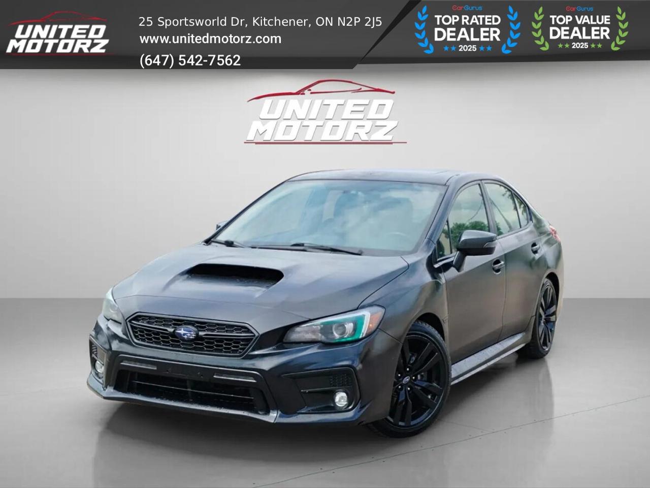 2018 Subaru WRX Sport-Tech Man ~SAFETY CERTIFIED~ NO ACCIDENTS~ Photo0