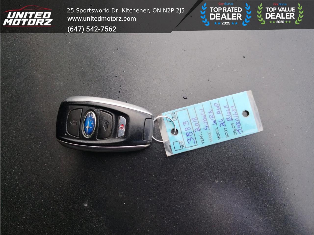 2018 Subaru WRX Sport-Tech Man ~SAFETY CERTIFIED~ NO ACCIDENTS~ Photo