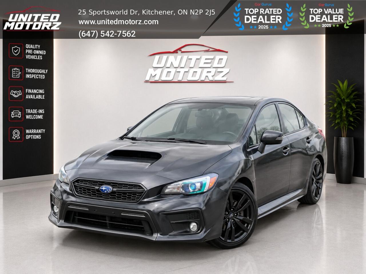 2018 Subaru WRX Sport-Tech Man ~SAFETY CERTIFIED~ NO ACCIDENTS~ Photo