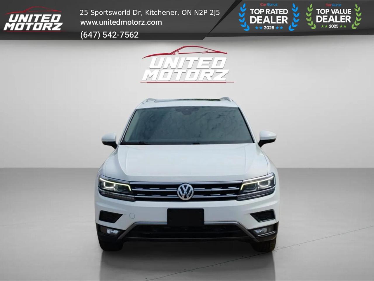 2018 Volkswagen Tiguan HIGHLINE~SAFETY CERTIFIED~ NO ACCIDENTS~ 22 SERVIC Photo