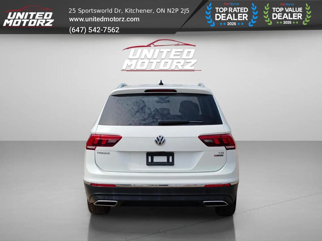 2018 Volkswagen Tiguan HIGHLINE~SAFETY CERTIFIED~ NO ACCIDENTS~ 22 SERVIC Photo