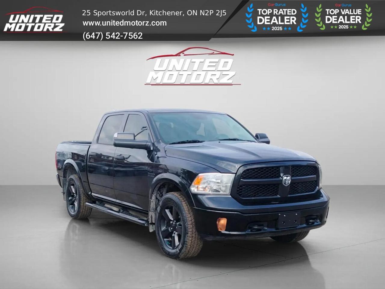 2016 RAM 1500 4WD CREW CAB 140"5 Outdoorsman 5.7L HEMI V8 ~SAFET Photo
