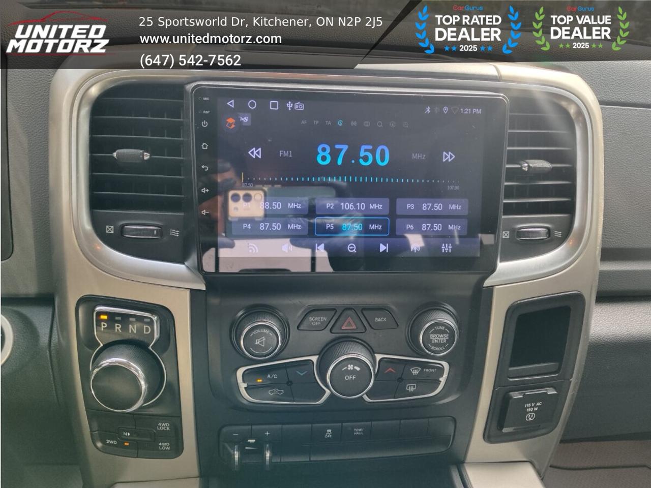 2016 RAM 1500 4WD CREW CAB 140"5 Outdoorsman 5.7L HEMI V8 ~SAFET Photo