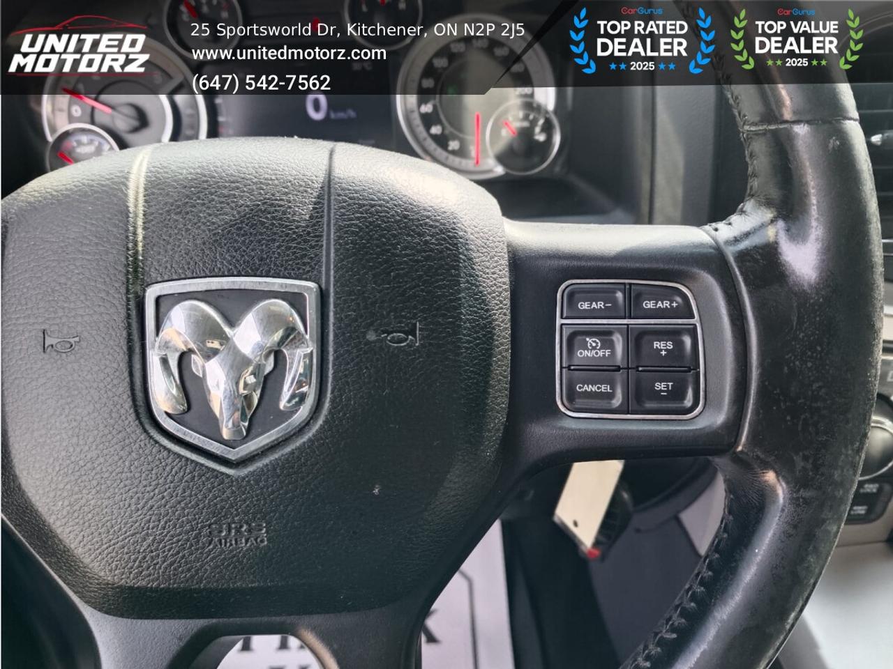 2016 RAM 1500 4WD CREW CAB 140"5 Outdoorsman 5.7L HEMI V8 ~SAFET Photo