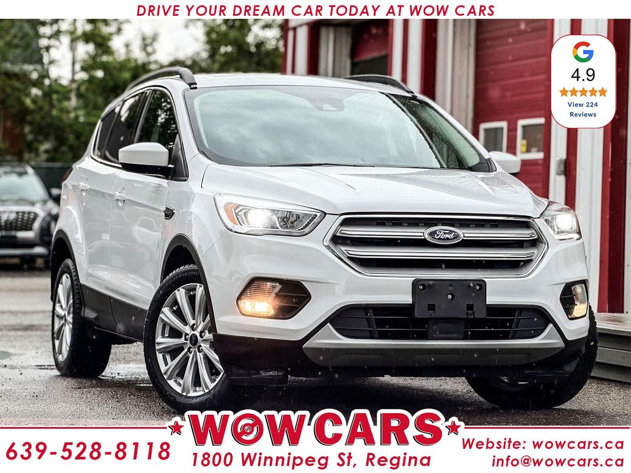 Used 2019 Ford Escape SEL - No Accidents! for sale in Regina, SK