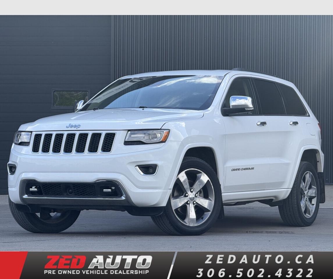 Used 2014 Jeep Grand Cherokee Overland for sale in Regina, SK