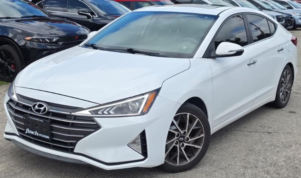 Used 2020 Hyundai Elantra LUXURY / LEATHER / ROOF / BLINDSPOT / HTD SEATS for sale in Cambridge, ON