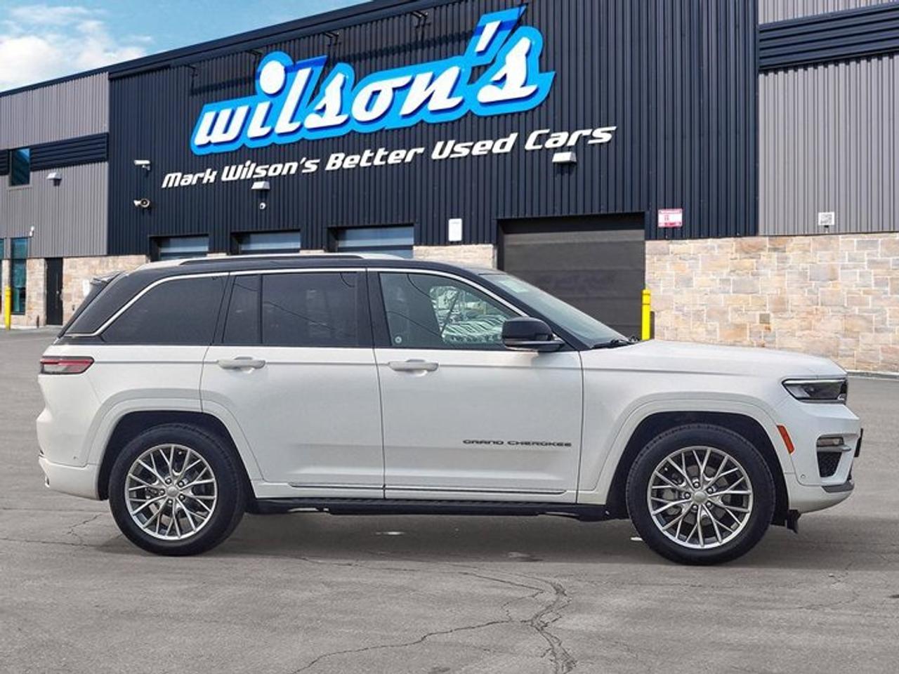 2023 Jeep Grand Cherokee Summit 4x4 | Leather | Pano Sunroof | Rear Entertainment | Heads Up Display | BSM | and More ! Photo