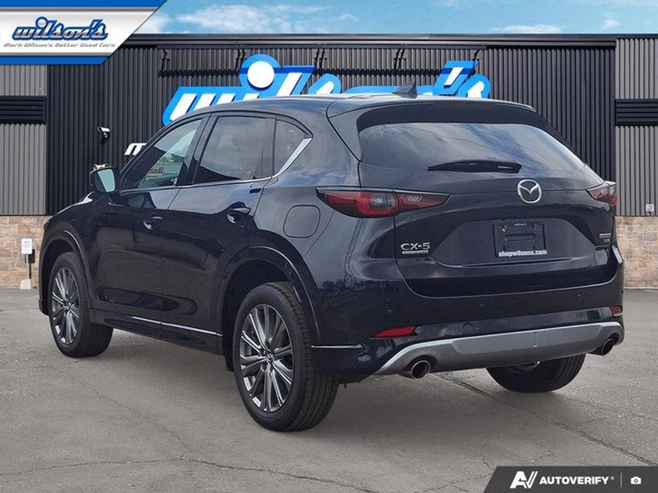 2024 Mazda CX-5 Signature Turbo AWD | Leather | Sunroof | Navi | Heated + Ventilated Seats | Heated Steering & More! Photo