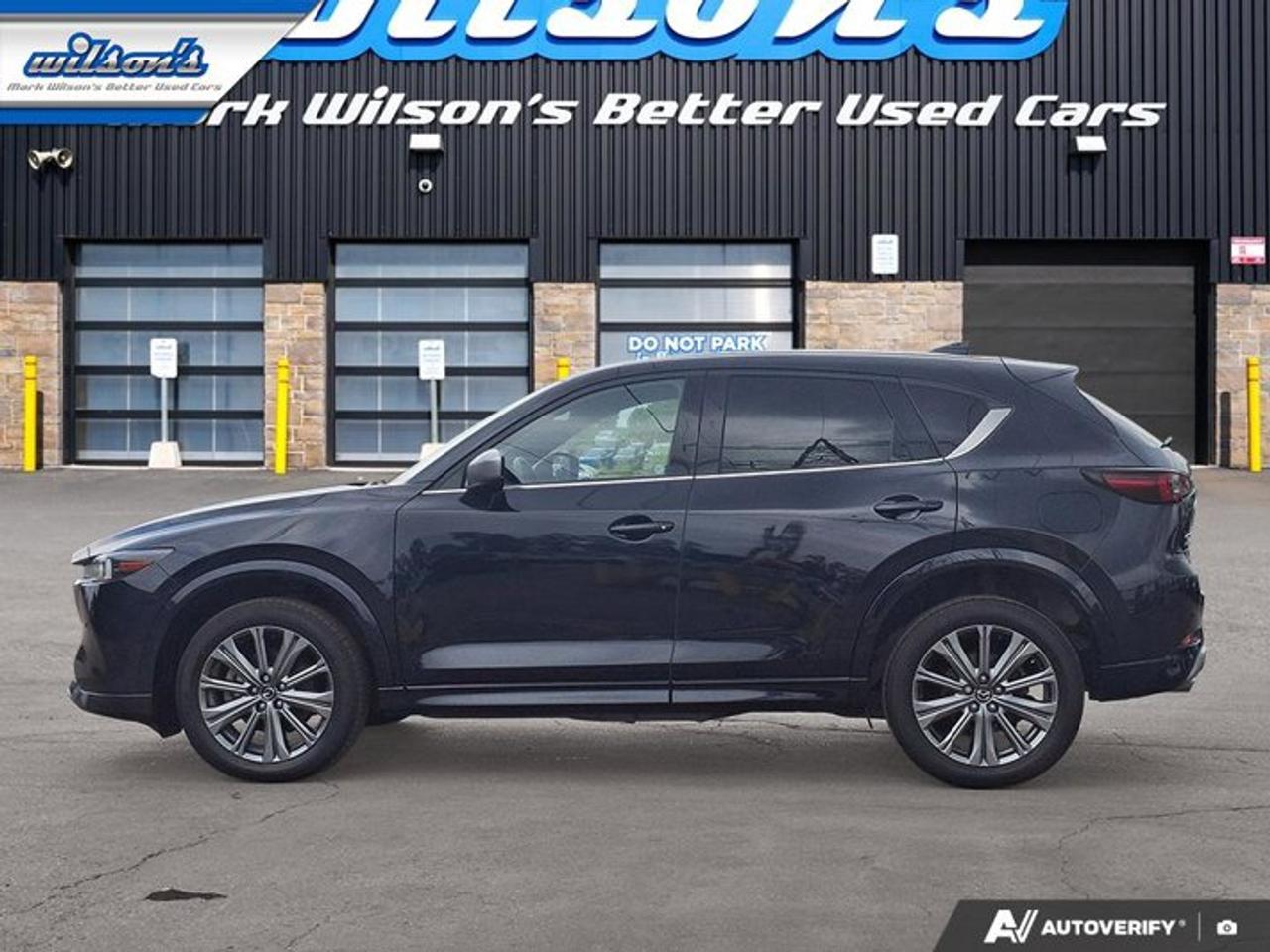2024 Mazda CX-5 Signature Turbo AWD | Leather | Sunroof | Navi | Heated + Ventilated Seats | Heated Steering & More! Photo