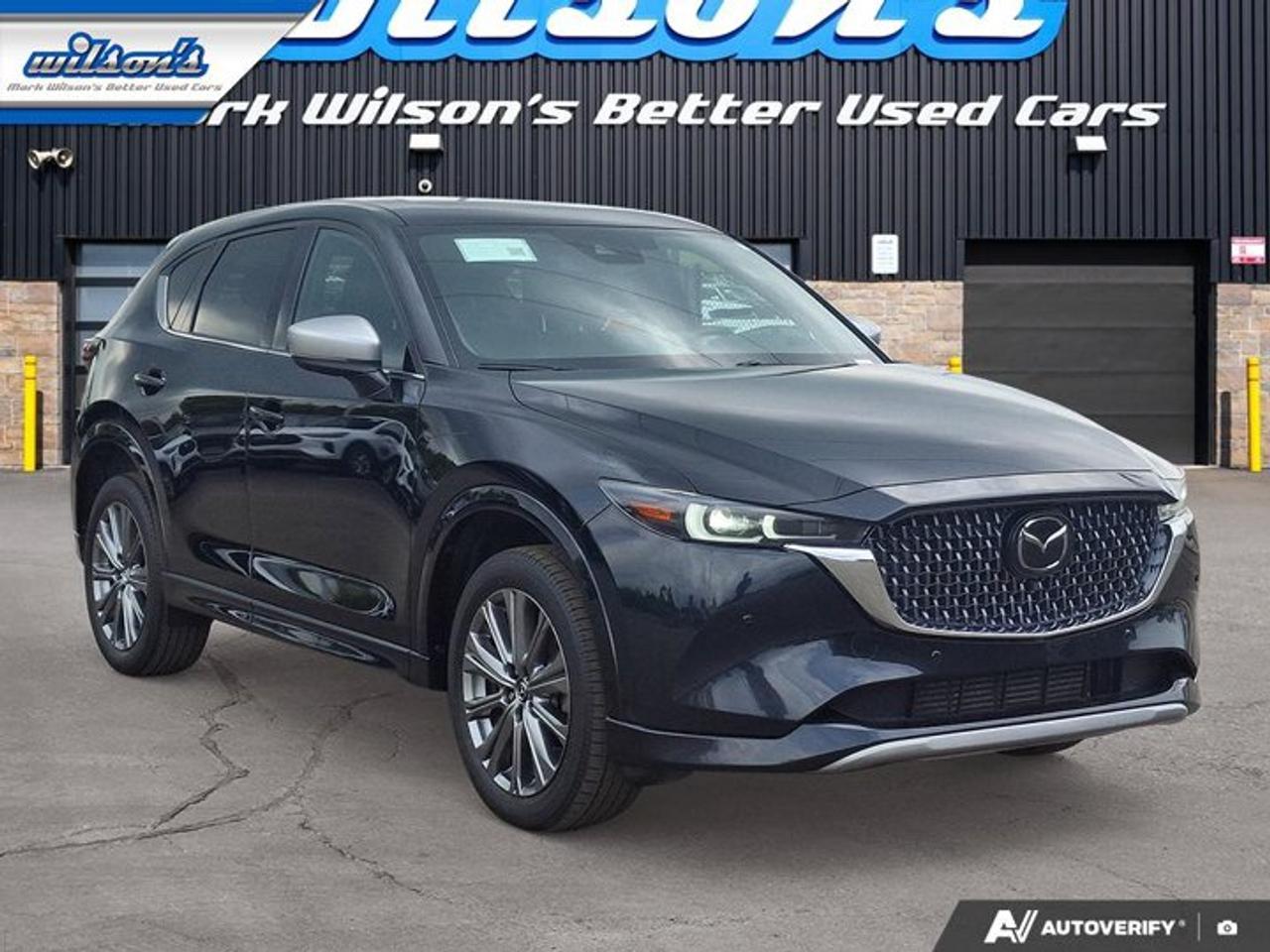 2024 Mazda CX-5 Signature Turbo AWD | Leather | Sunroof | Navi | Heated + Ventilated Seats | Heated Steering & More! Photo