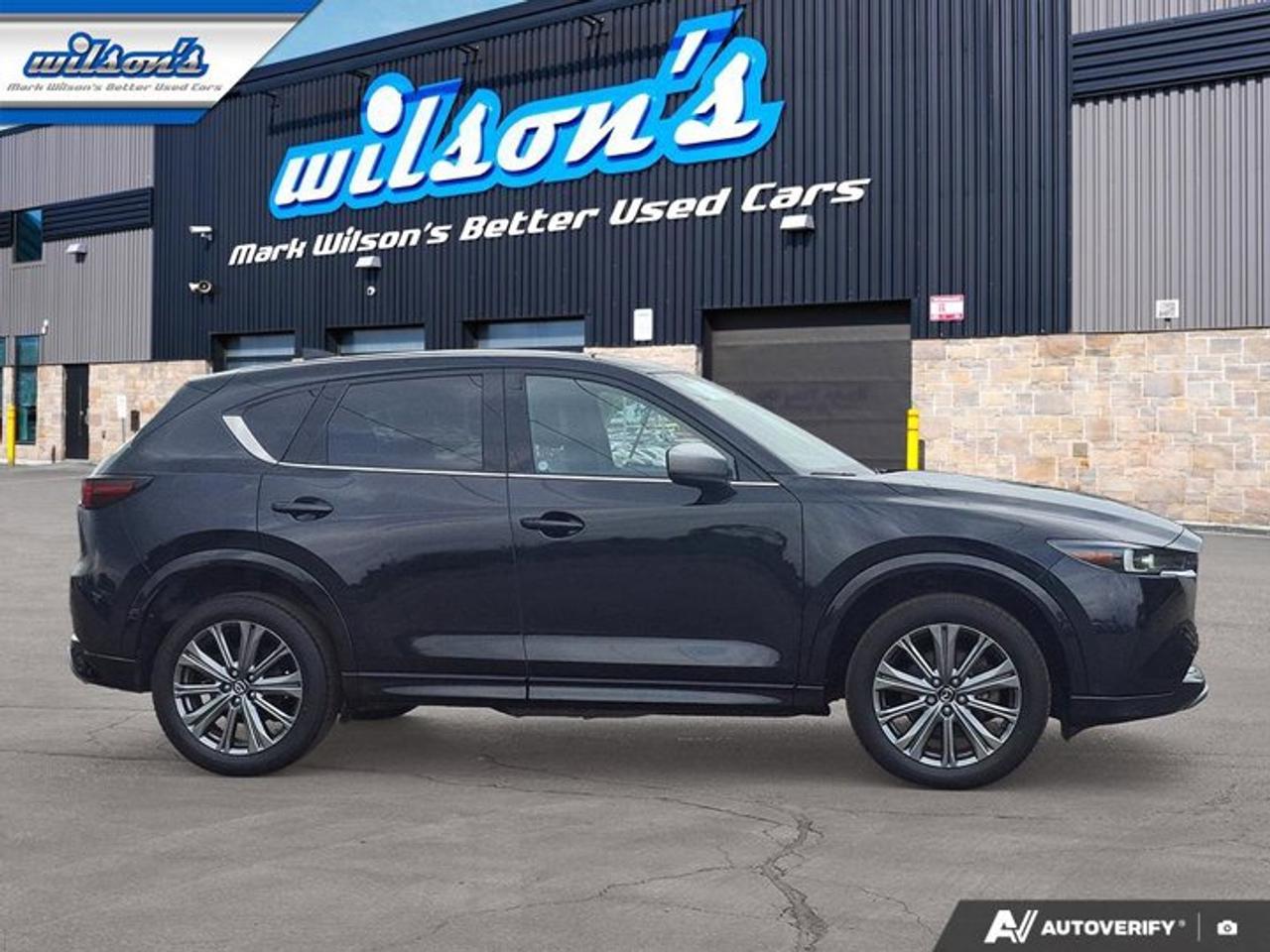 2024 Mazda CX-5 Signature Turbo AWD | Leather | Sunroof | Navi | Heated + Ventilated Seats | Heated Steering & More! Photo
