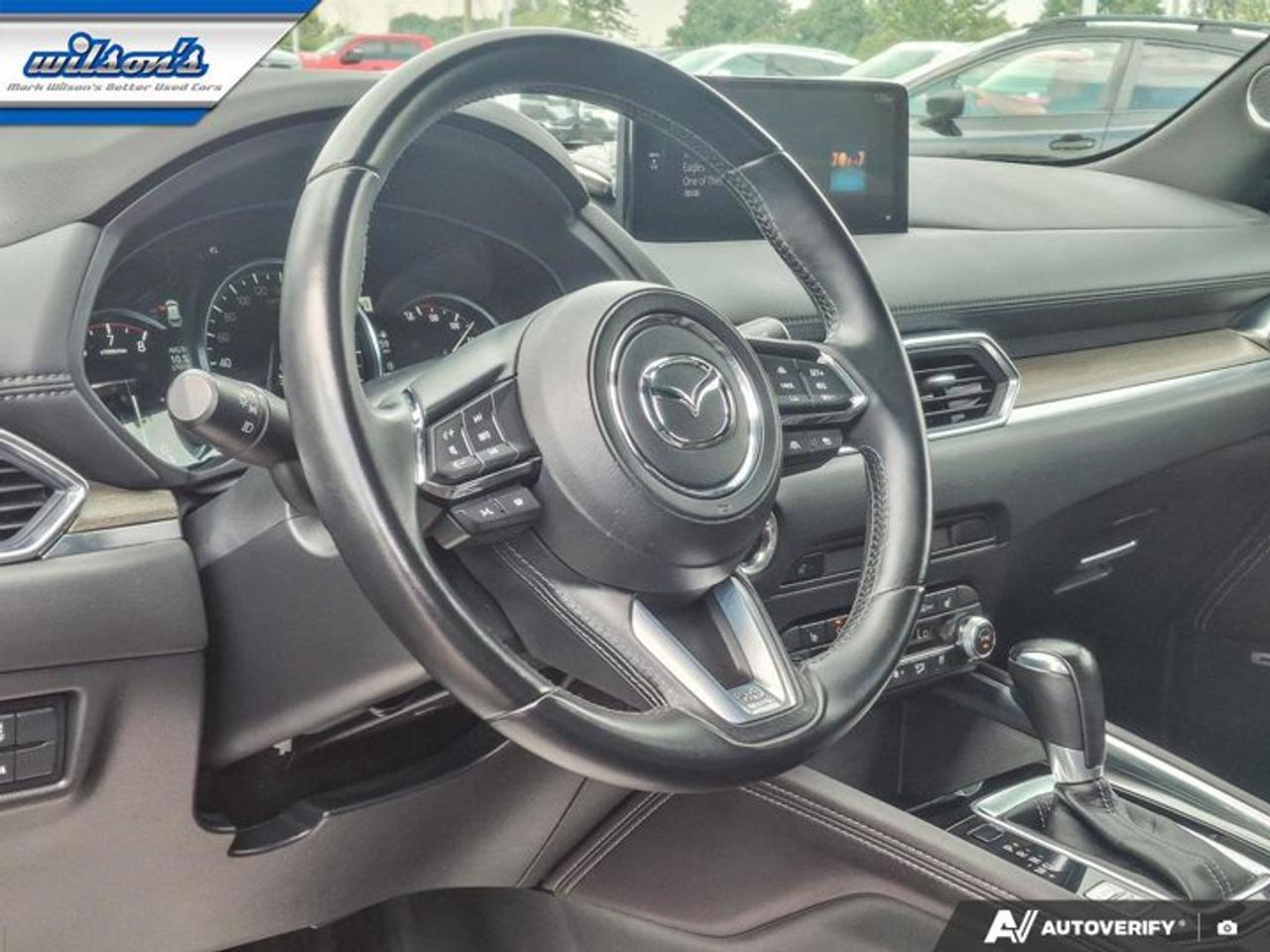 2024 Mazda CX-5 Signature Turbo AWD | Leather | Sunroof | Navi | Heated + Ventilated Seats | Heated Steering & More! Photo