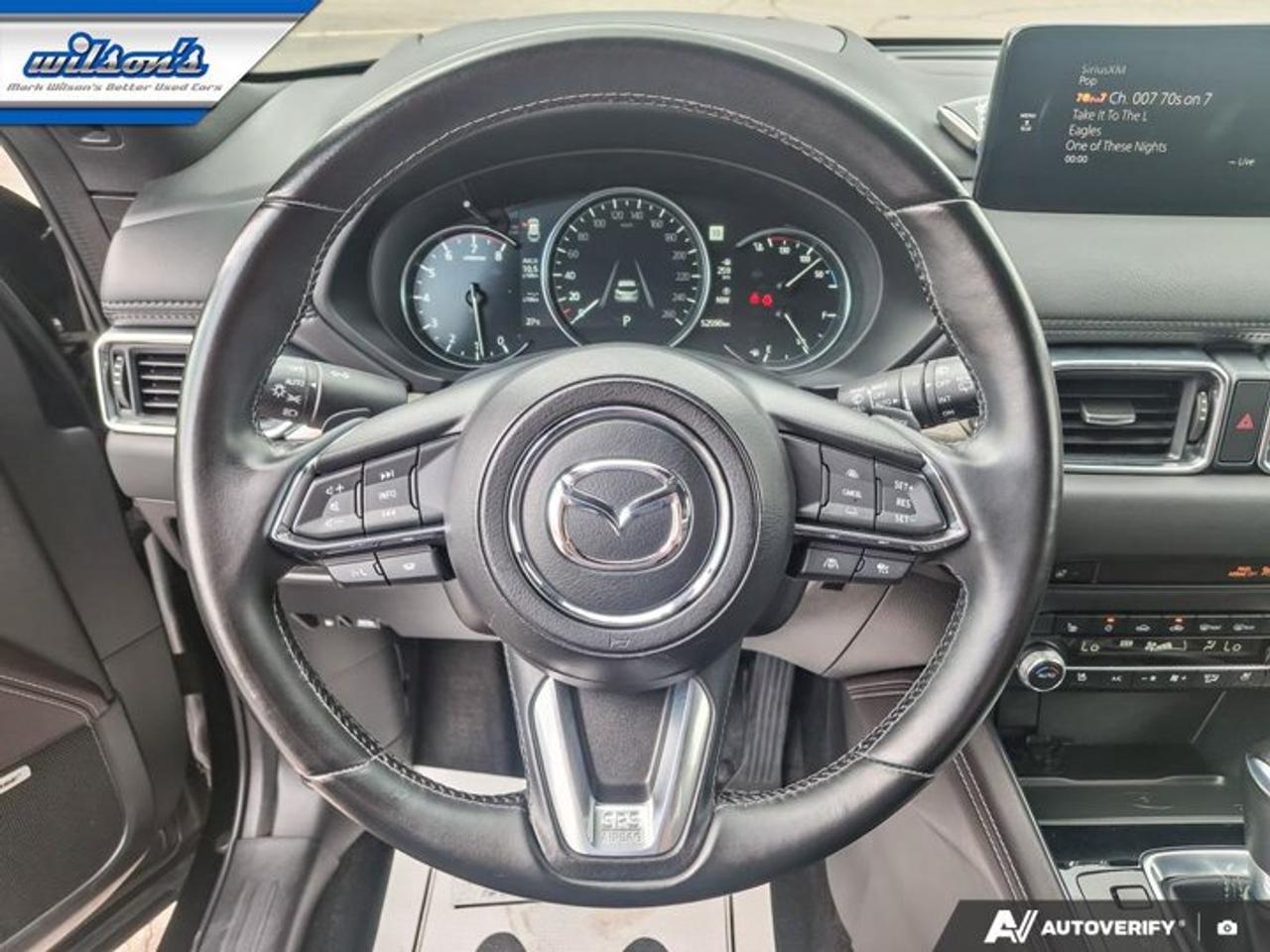 2024 Mazda CX-5 Signature Turbo AWD | Leather | Sunroof | Navi | Heated + Ventilated Seats | Heated Steering & More! Photo