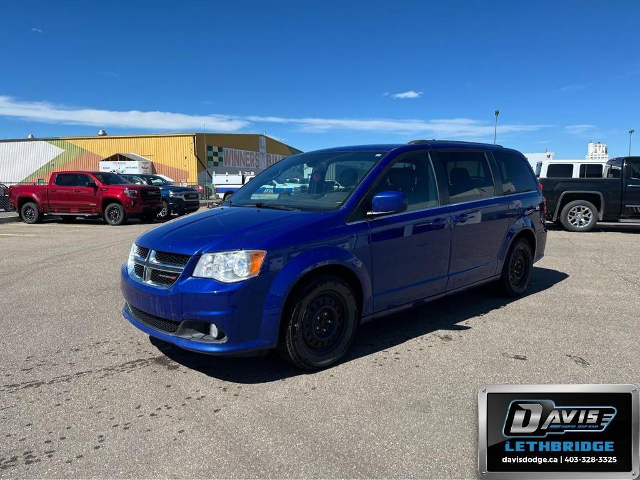 Used 2020 Dodge Grand Caravan Premium Plus DVD Entertainment | Power Doors & Liftgate | Remote Start for sale in Lethbridge, AB
