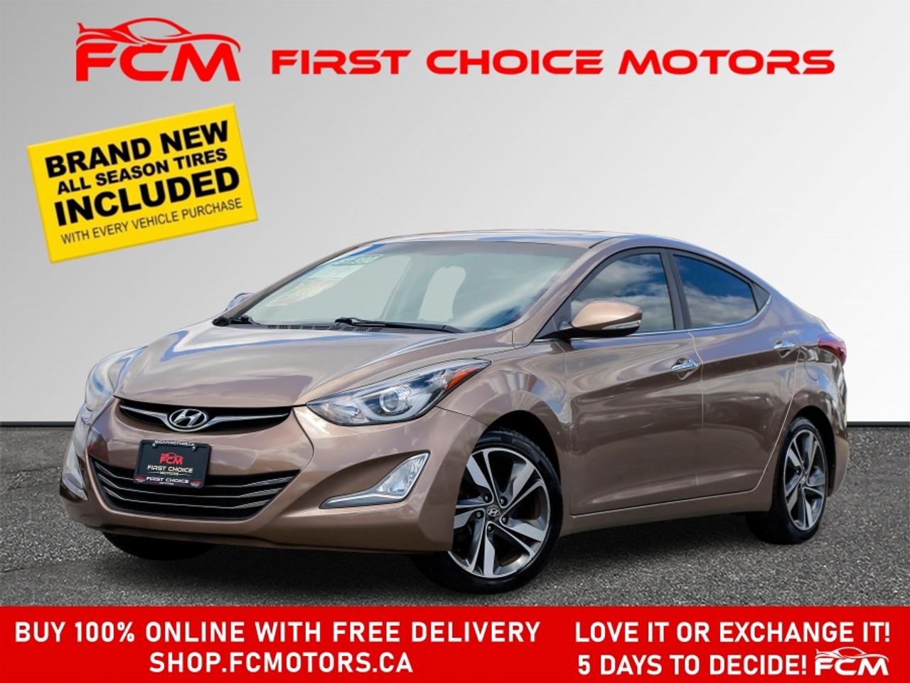 2014 Hyundai Elantra LIMITED ~AUTOMATIC, FULLY CERTIFIED WITH WARRANTY! Photo