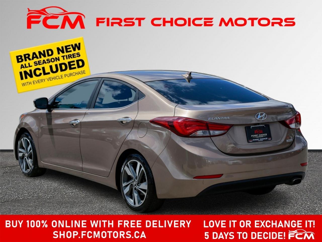2014 Hyundai Elantra LIMITED ~AUTOMATIC, FULLY CERTIFIED WITH WARRANTY! Photo