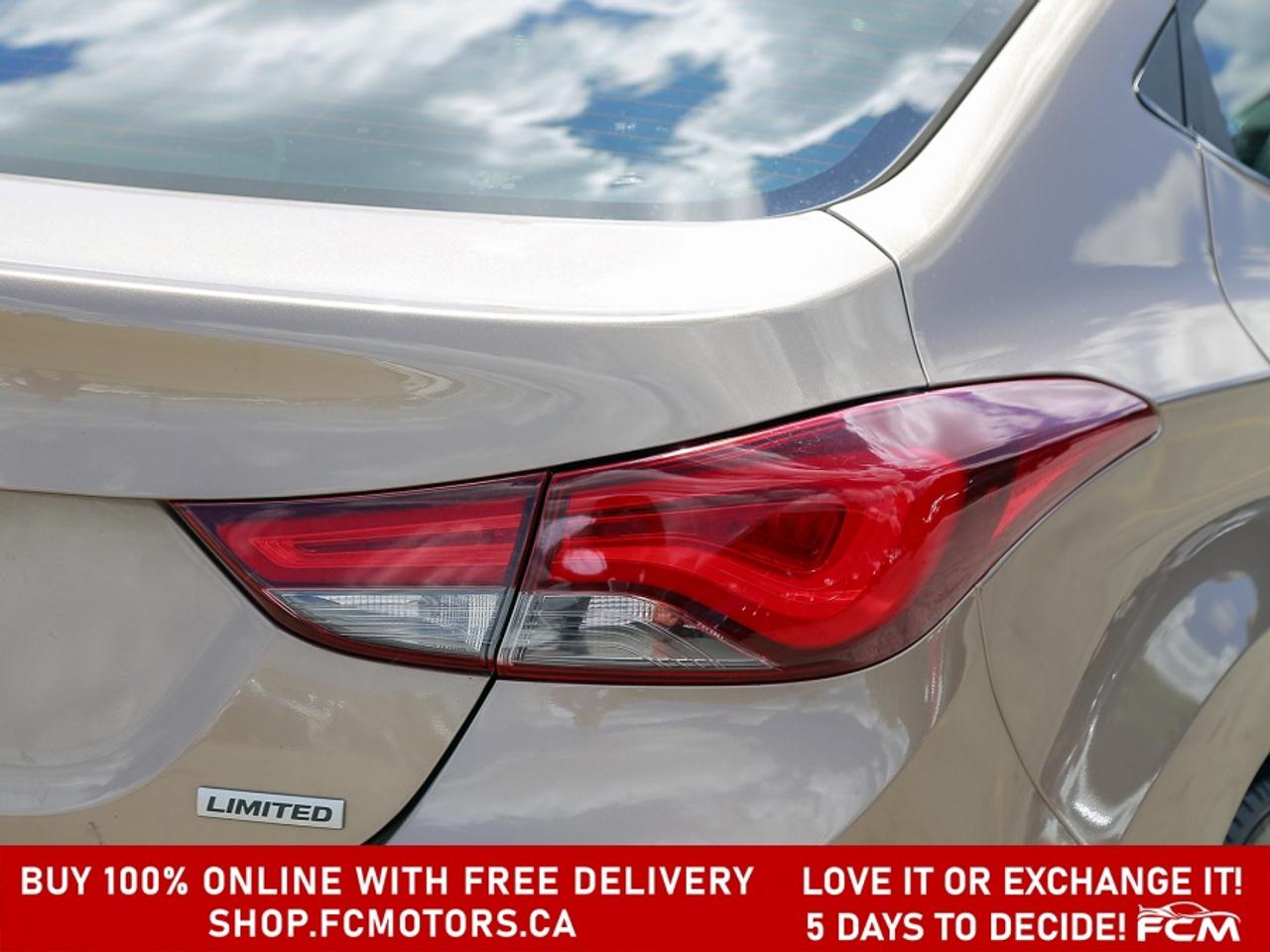 2014 Hyundai Elantra LIMITED ~AUTOMATIC, FULLY CERTIFIED WITH WARRANTY! Photo