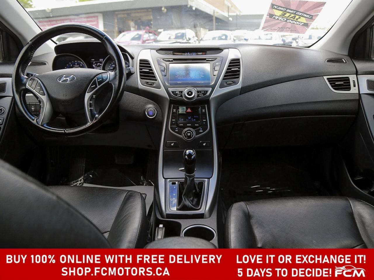 2014 Hyundai Elantra LIMITED ~AUTOMATIC, FULLY CERTIFIED WITH WARRANTY! Photo