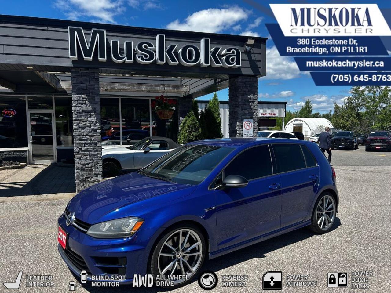 Used 2017 Volkswagen Golf R Base for sale in Bracebridge, ON