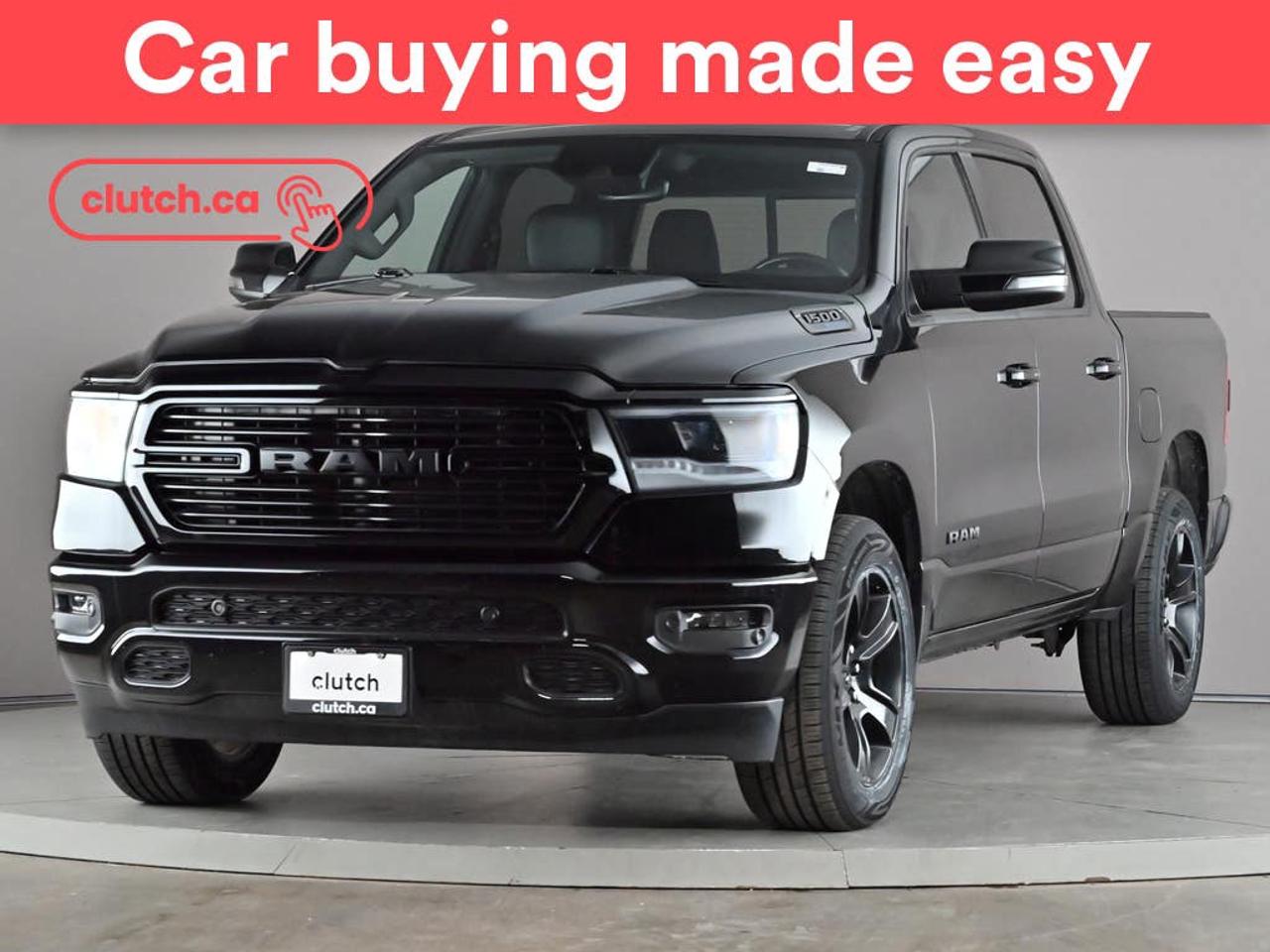 Electric Parking Brake, Brake Assist, Running Boards and more!<br> <br>Clutch is the largest online used car retailer in Canada, delivering a seamless, hassle-free car-buying experience to drivers everywhere. Shop thousands of used cars online, get the right one delivered to your door, and enjoy peace of mind with our 10-Day Money-Back Guarantee. How sweet is that? To learn more, visit clutch.ca.<br> <br>The top features for this car include:<br> <br>Auto Stop/Start<br>Electric Parking Brake<br>Brake Assist<br>Running Boards<br>Bed-Rail Protectors<br>Auto Dimming Rearview Mirror<br>Front Heated Seats<br>Power Lumbar Support<br>Folding Rear Seats<br>Climate Control<br>Dual Zone Front Climate Control<br>Rear Climate Vents<br>Speed-Sensitive Volume<br>Bluetooth Music<br>Touchscreen Display<br>GPS Navigation<br>Cruise Control<br>Integrated Garage Door Opener<br>12V Outlet<br>Hands Free Device Connectivity<br>Apple CarPlay<br>Android Auto<br>USB Input<br>Keyless Entry<br>Push Button Start<br>Passive Keyless Entry<br>Keyfob Remote Start<br>Power Folding Exterior Mirrors<br>Rear Seat Reminder<br>Forward Collision Mitigation<br>Heated Steering Wheel<br>One-Touch Windows<br>Rain Sensing Wipers<br>Rear Window Defroster<br>Hill Assistance<br>Automatic High Beams<br>Parking Sensors<br>Rear Parking Sensors<br>Power Driver Seat<br>App Remote Start<br>Premium Sound System<br>Rear View Camera<br> <br>Seamless home delivery - Delivery to your door in a matter of days. Available on select packages.<br> <br>Try it out for 10 days - If you do not like it, we will take it back. <br> <br>Quality assured - All cars go through our rigorous 210-point inspection and reconditioning process.<br> <br>Peace of mind - Warranty and protection plans available.<br> <br>Haggle-free - No haggling or hard sells.<br> <br>100% Transparency - Full inspection reports on every car, including high-res photography and a free Carfax report.<br> <br>Listed price is for cash purchase only and does not include taxes, Shipping Fees (if applicable), Delivery Fees (if applicable), government licensing fees.<br> <br>Previous Provincial Registrations:<br>Ontario<br> <br>Stock # 108164