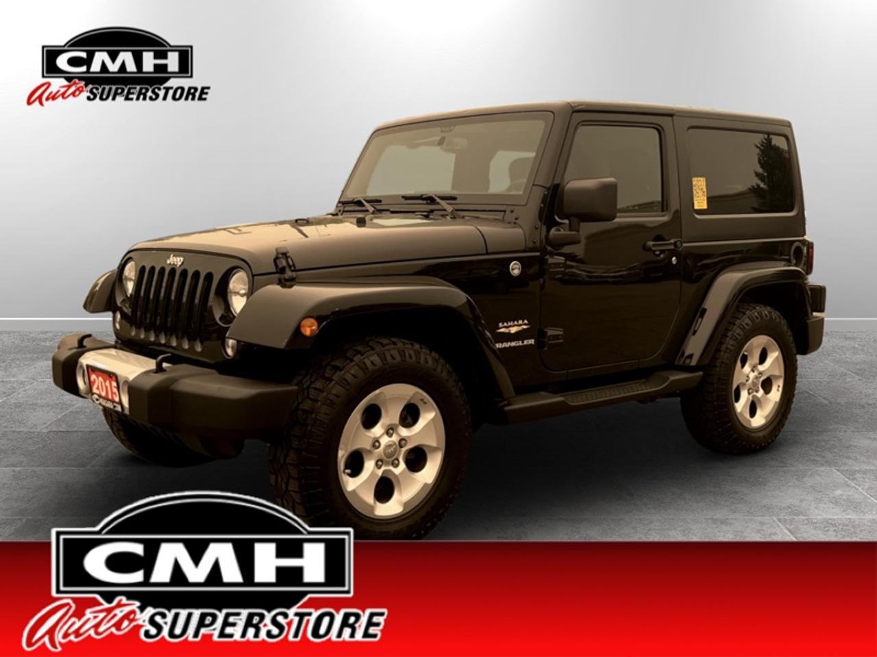 2015 Jeep Wrangler Sahara  **LOW KMS - CLEAN CARFAX** Photo