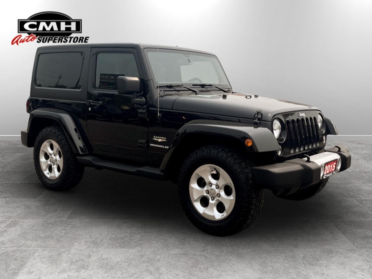 2015 Jeep Wrangler Sahara  **LOW KMS - CLEAN CARFAX** Photo