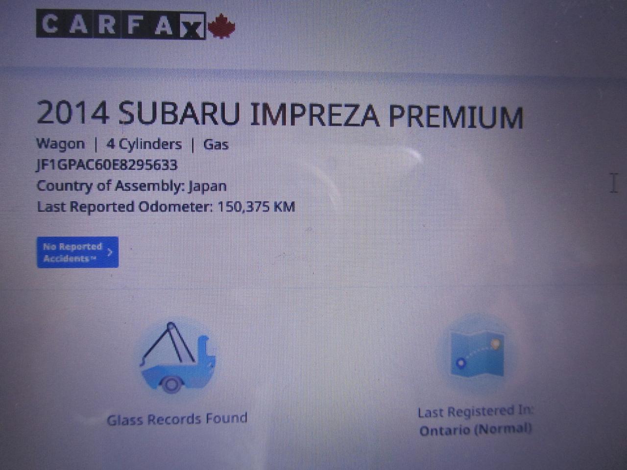 2014 Subaru Impreza 5dr Auto 2.0i Premium Photo