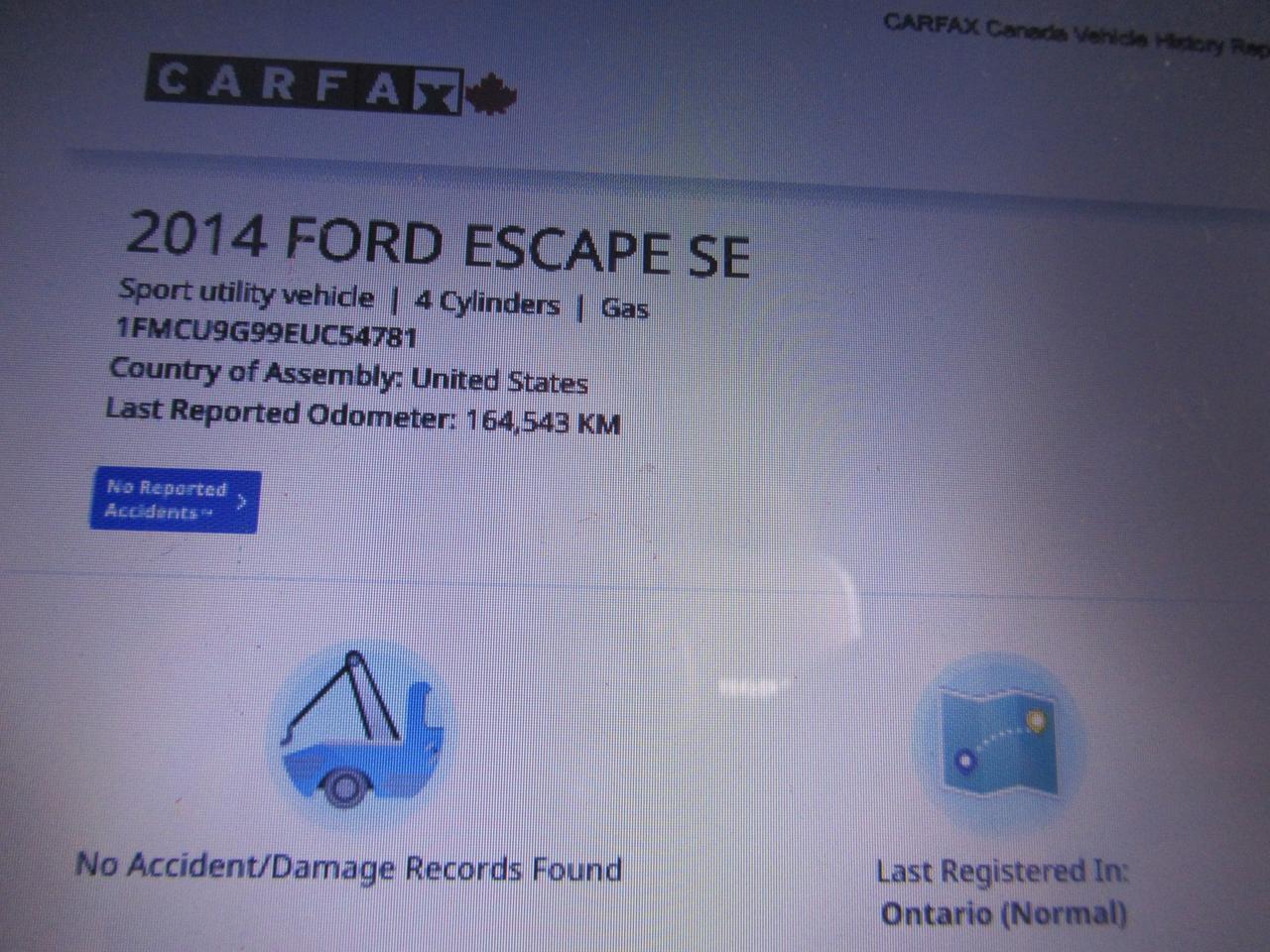 2014 Ford Escape 4WD 4dr SE Photo