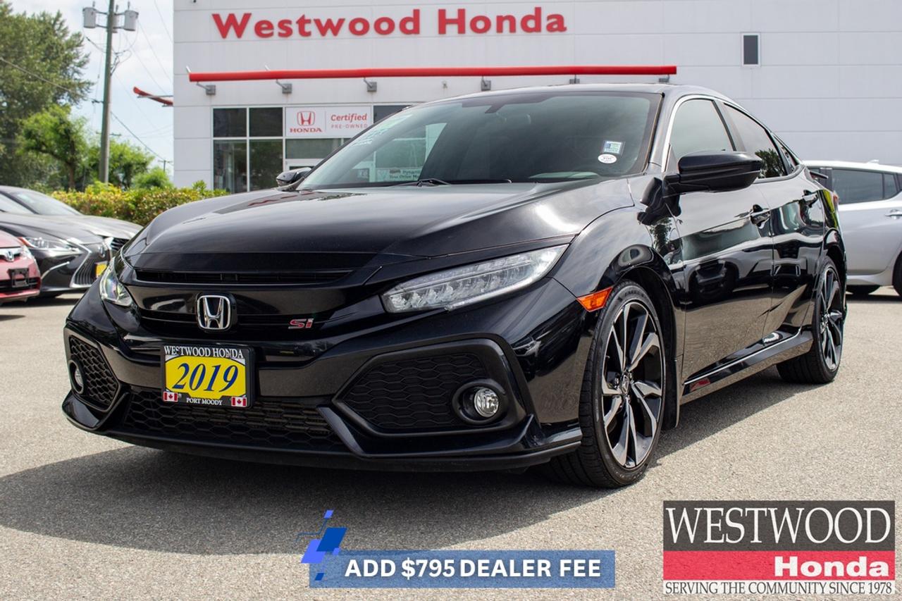 Add $795 Dealer Fee. Includes Buysmart Registration. Plus taxes and Govt. Levies. One low hassle free pre negotiated price, (vehicle highlights)  We stand behind our used Hondas! Our certified program gives Hondas 5 years old and newer a 7 year / 160,000km transferable powertrain warranty and includes full service records of the services performed to meet our CUV standards. Westwood Hondas Buy Smart Standard program includes a thorough safety inspection, detailed Car Proof report that shows the history of the car your buying,2 months 5000 km powertrain warranty and 6 months tire, brakes, battery, and bulbs. We give you a complete professional detail, full tank of gas and our best low price first which is based on live market pricing to guarantee you tremendous value and a non-stressful, no-haggle experience. And youll get 3 free months of Sirius radio where equipped! Buy your car from home.Just click build your deal to start the process. It is easy 7 day Exchange. Westwood Honda DL #31286.   Awards: *If applicable No Surprises. At Westwood Honda, what you see is what you pay. No Hidden Charges Ever. Just high-quality, fully inspected vehicles at honest, upfront prices.