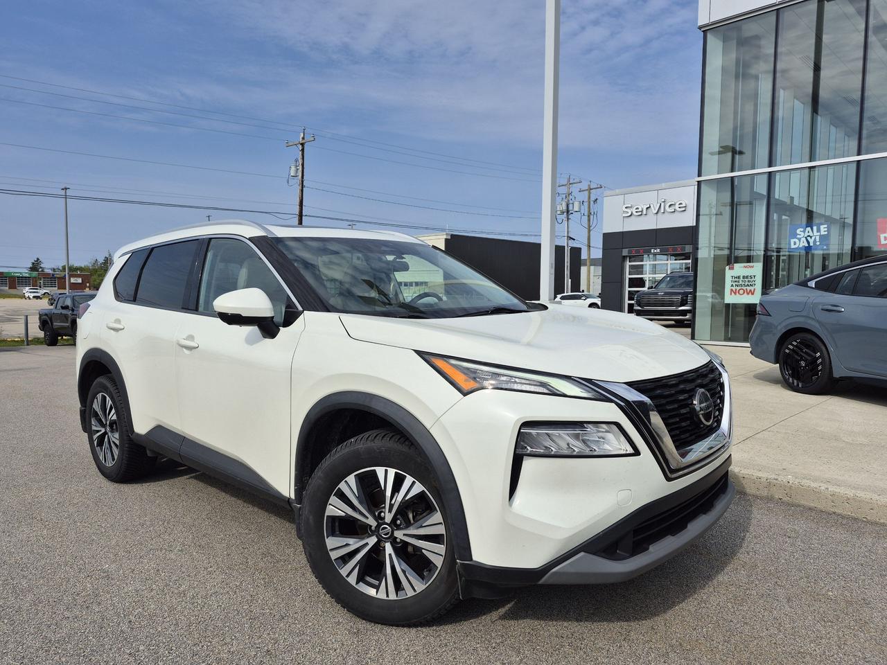 2021 Nissan Rogue SV PREMIUM LIGHT GREY PRIMATEX LEATHERETTE INTERIOR