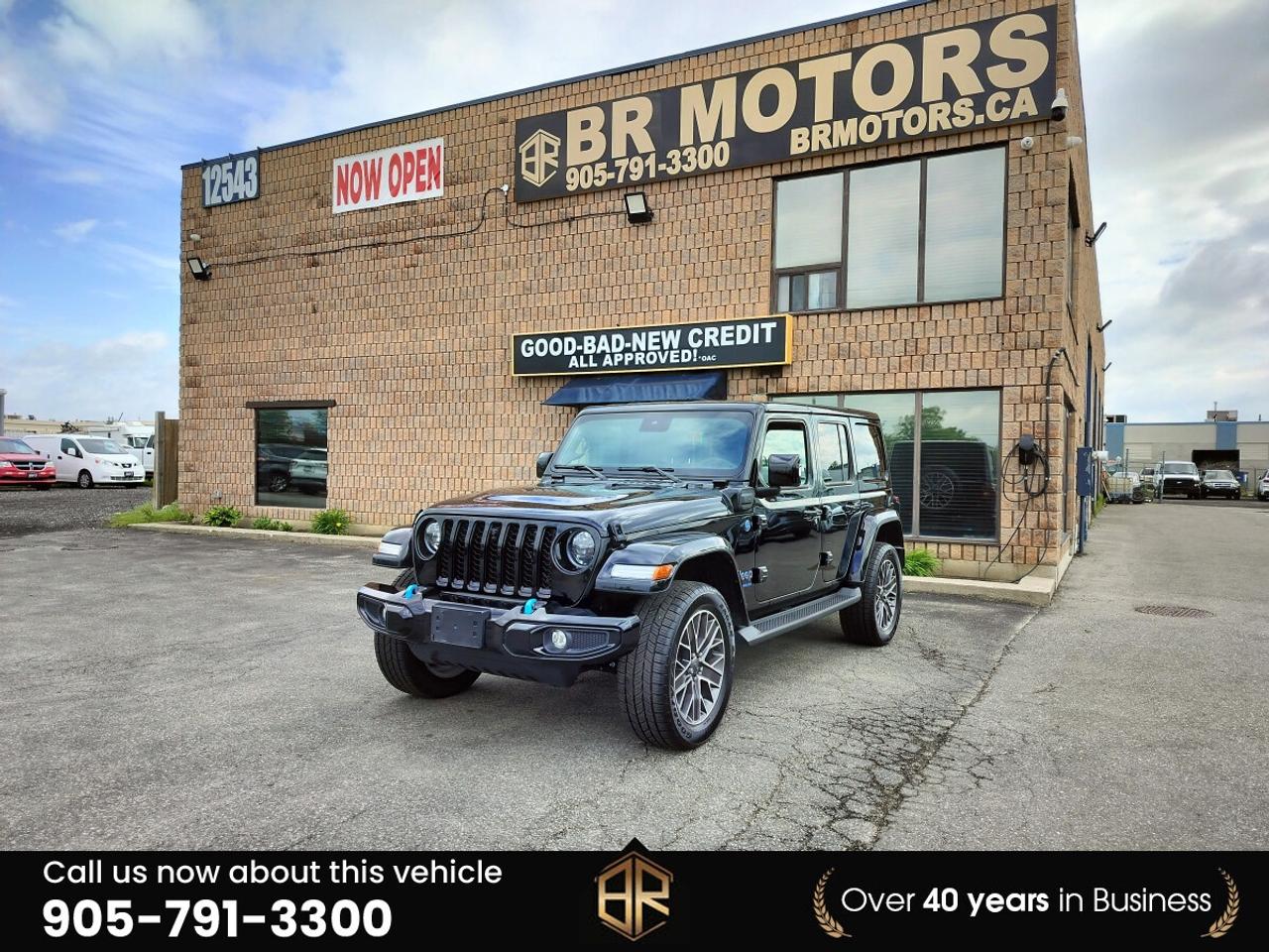 Used 2023 Jeep Wrangler 4xe Sahara| Plug in hybrid  | No Reported Accidents for sale in Bolton, ON