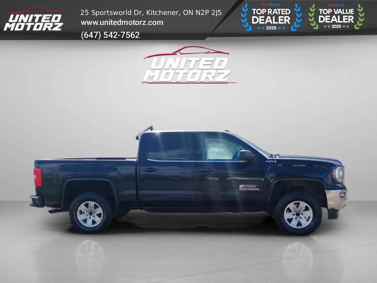 2016 GMC Sierra 1500 SLE 4WD CREW CAB 143.5' 5.3L V8 ~SAFETY CERTIFIED~ Photo3