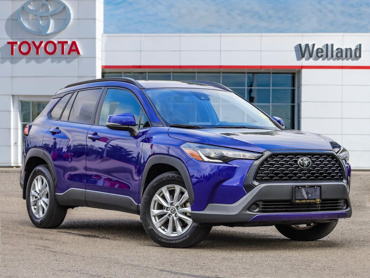 2022 Toyota Corolla Cross LE HEATED CLOTH SEATS-HEATED STEERING WHEEL-SUNROOF-NO ACCIDENTS- Photo0