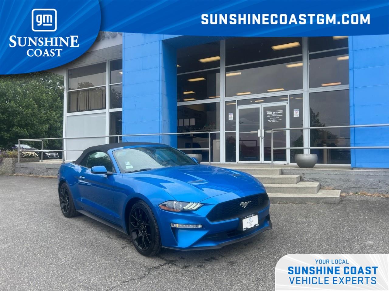 Used 2019 Ford Mustang EcoBoost Premium for sale in Sechelt, BC