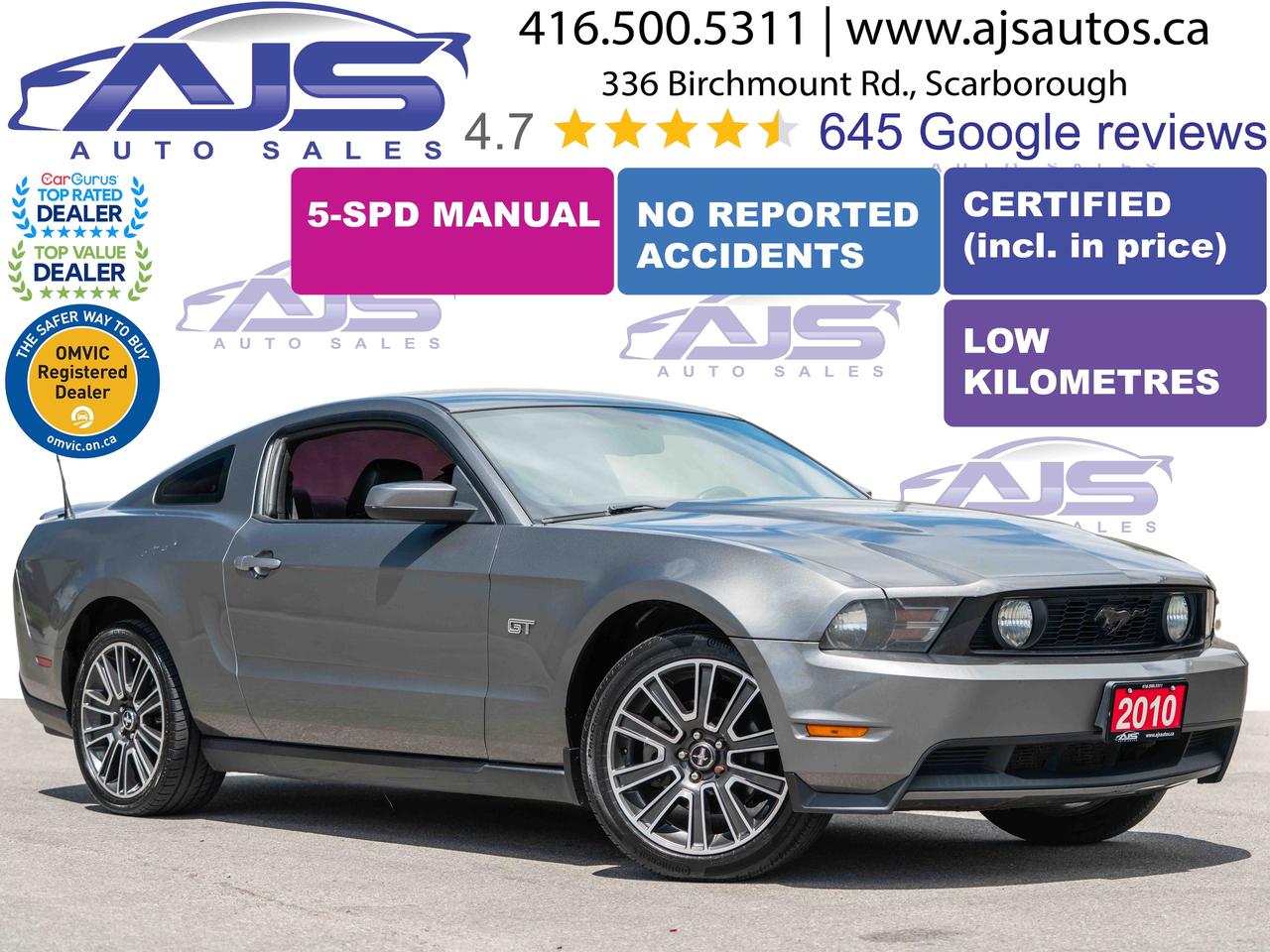 Used 2010 Ford Mustang GT for sale in Toronto, ON