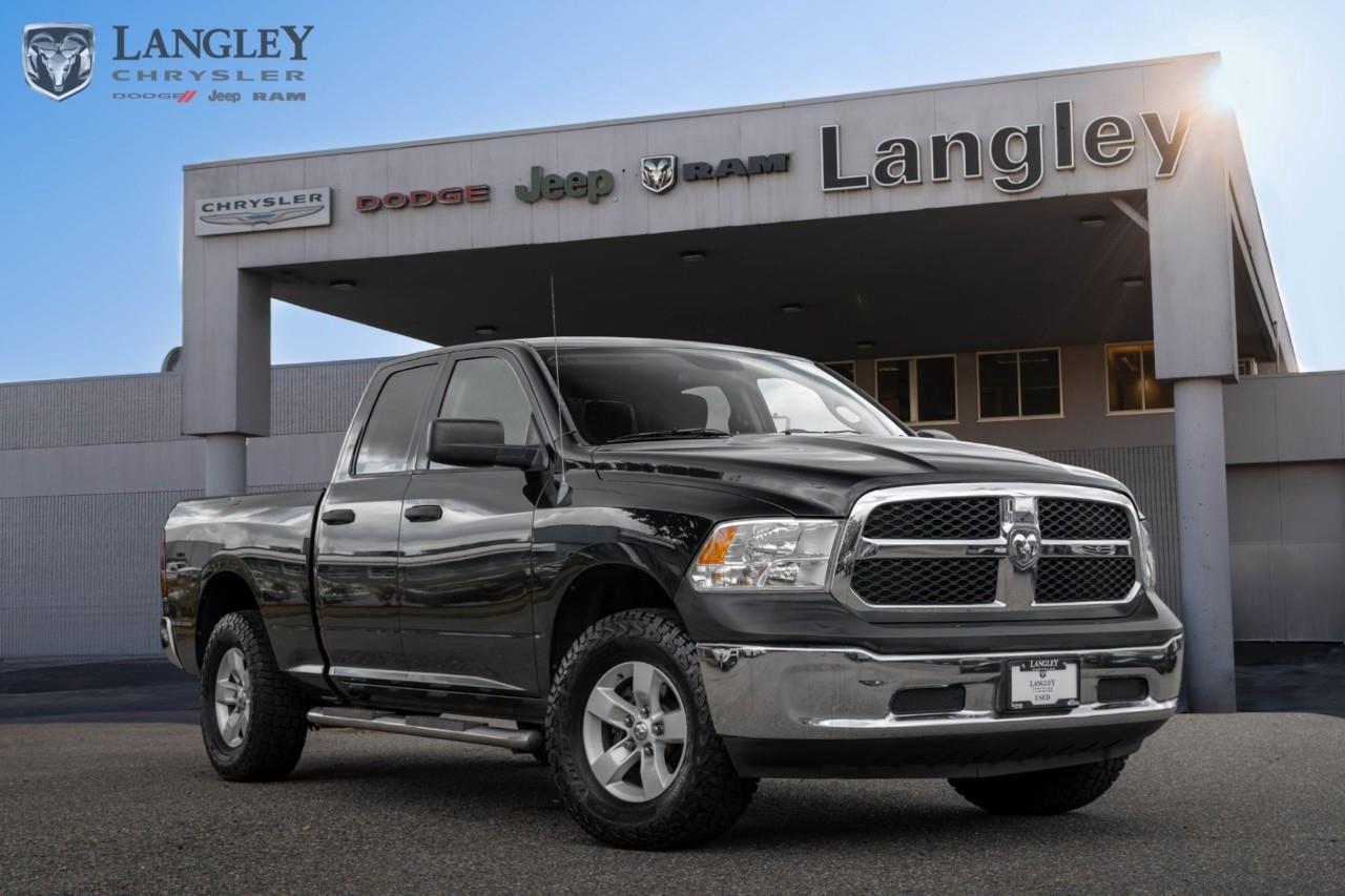 <p><strong>2013 Ram 1500 ST 4WD Quad Cab 6.4 Ft Box</strong></p><p>A versatile and dependable full-size pickup designed for reliable work performance and everyday utility.</p><ul><li><p>Engine: 4.7L V8 (310 hp, 330 lb-ft torque)</p></li><li><p>Drivetrain: 4WD with 6-speed automatic transmission</p></li><li><p>Max Towing Capacity: 7,550 lbs</p></li><li><p>Infotainment: Uconnect with 6-speaker audio system</p></li></ul><p>Come book a test drive at Langley Chrysler, conveniently located in Langley, British Columbia.</p>

<p>*All prices plus applicable taxes, applicable environmental recovery charges, documentation of $599 and full tank of fuel surcharge of $76 if a full tank is chosen. <br />Other protection items available that are not included in the above price:<br />Tire & Rim Protection and Key fob insurance starting from $599<br />Service contracts (extended warranties) for coverage up to 7 years and 200,000 kms starting from $599<br />Custom vehicle accessory packages, mudflaps and deflectors, tire and rim packages, lift kits, exhaust kits and tonneau covers, canopies and much more that can be added to your payment at time of purchase<br />Undercoating, rust modules, and full protection packages starting from $199<br />Financing Fee of $500 when applicable<br />Flexible life, disability and critical illness insurances to protect portions of or the entire length of vehicle loan</p>