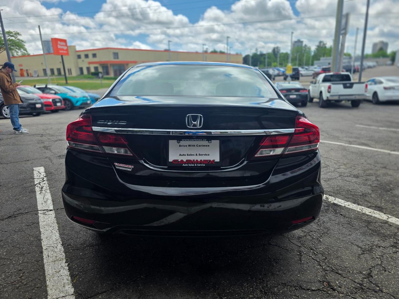 2013 Honda Civic EX AUTO NOT CVT | Sunroof | Alloys | Backup Camera Photo3