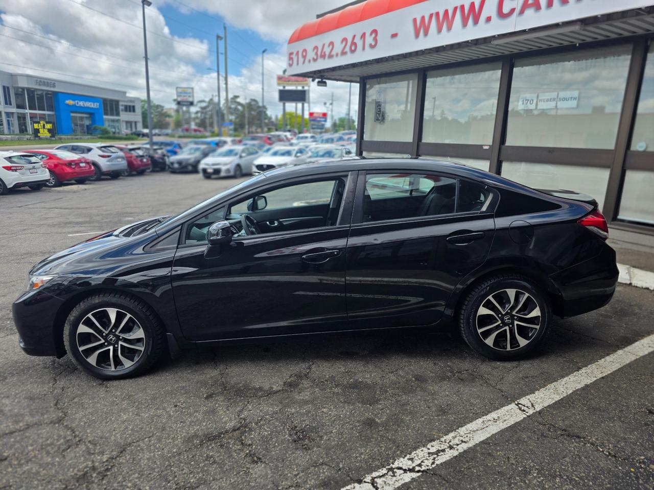 2013 Honda Civic EX AUTO NOT CVT | Sunroof | Alloys | Backup Camera Photo
