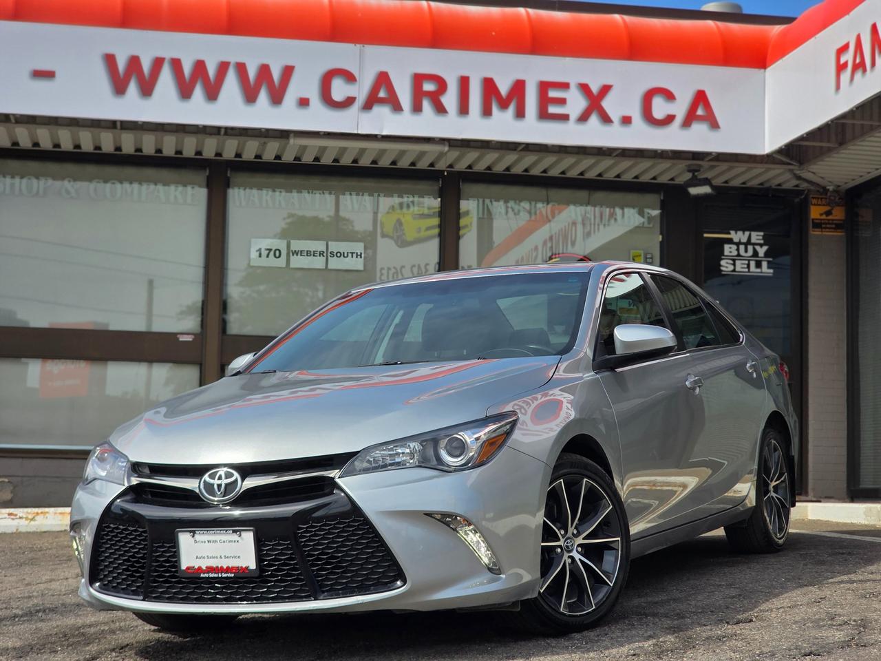 Great Condition, One Owner, Accident Free Toyota Camry XSE WITH LOW MILEAGE and Dealer Service History! Equipped with a Backup Camera, Alcantara Seats, Heated Seats, Power Seats, Bluetooth, Smart Key with Push Button Start, Cruise Control, Dual Climate Control, Power Group, Alloy Wheels, Fog Lights