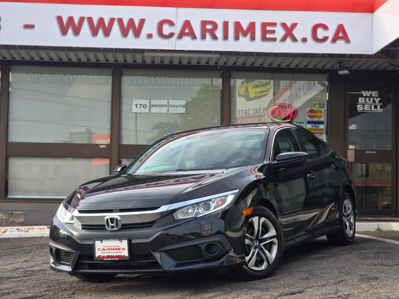 LOW MILEAGE! Great Condition Honda Civic LX with Honda Dealer Service History! Equipped with a Back up Camera, Heated Seats, Apple Car Play, Android Auto, Bluetooth, Honda Sensing ( Adaptive Cruise Control, Lane Departure Warning, Front Collision Warning) Power Group