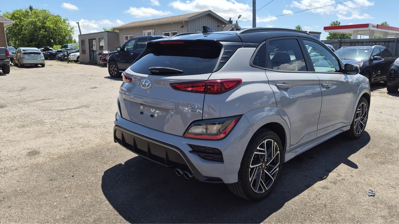 2022 Hyundai KONA N LINE, AWD, NO ACCIDENT, ONLY 54KMS, CERTIFIED Photo3