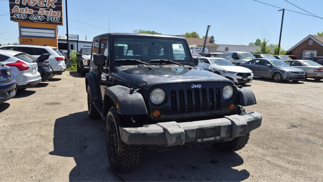 2008 Jeep Wrangler X, 4X4, MANUAL, BFG TIRES, V6, AS IS SPECIAL Photo