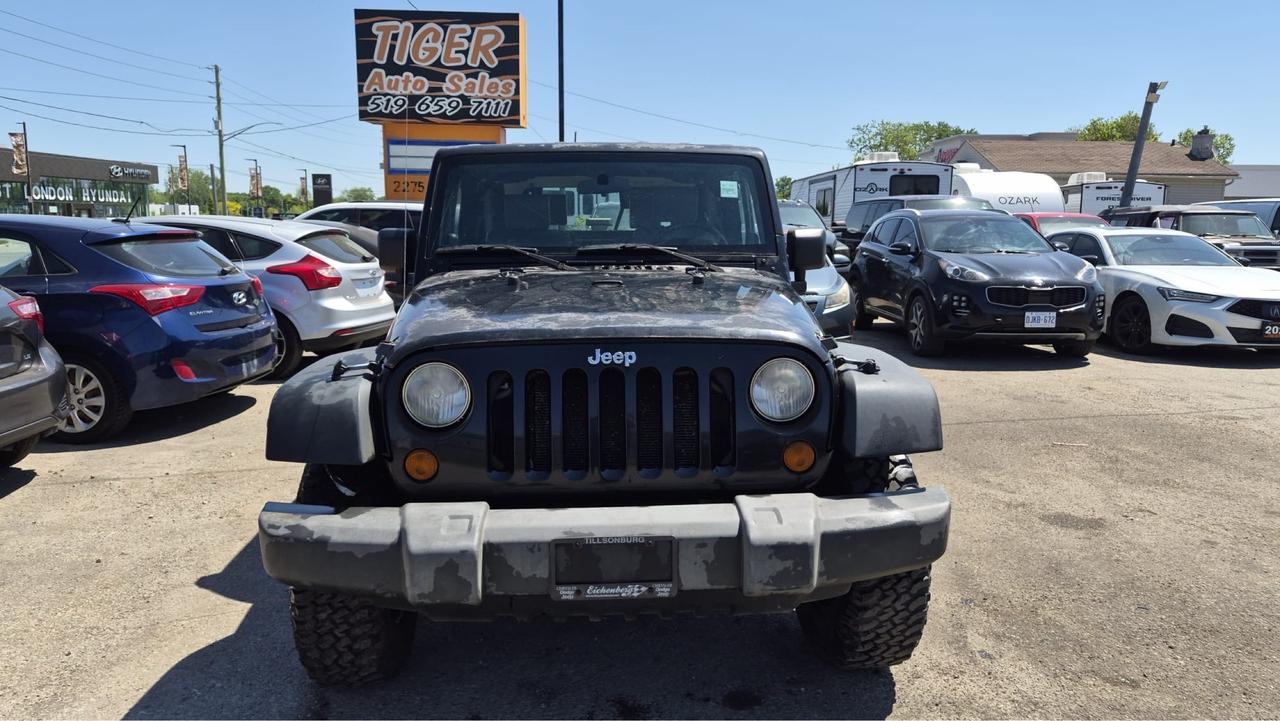 2008 Jeep Wrangler X, 4X4, MANUAL, BFG TIRES, V6, AS IS SPECIAL Photo