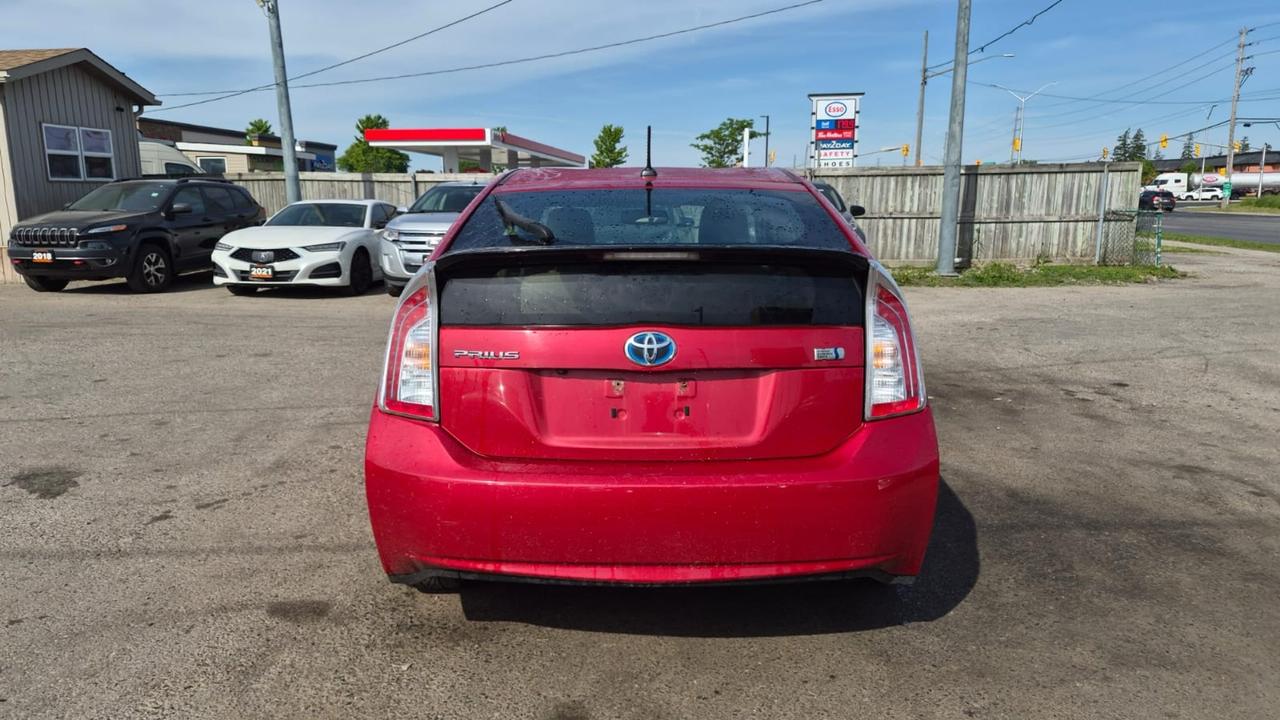 2013 Toyota Prius RUNS BUT HYBRID SYSTEM NEEDS REPAIR, AS IS Photo3