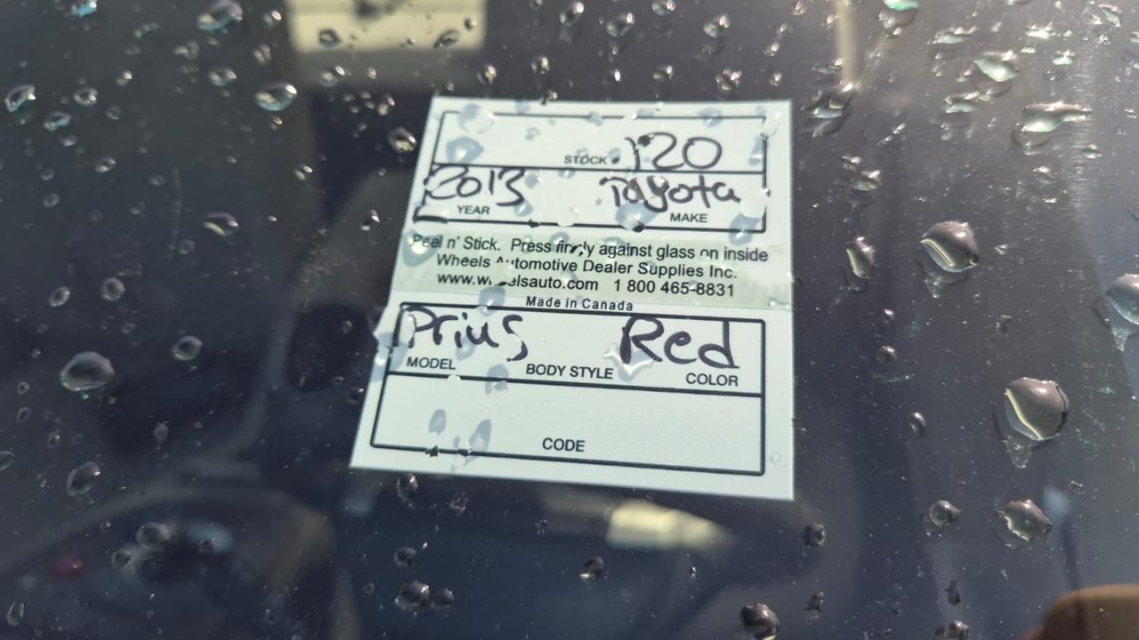 2013 Toyota Prius RUNS BUT HYBRID SYSTEM NEEDS REPAIR, AS IS Photo